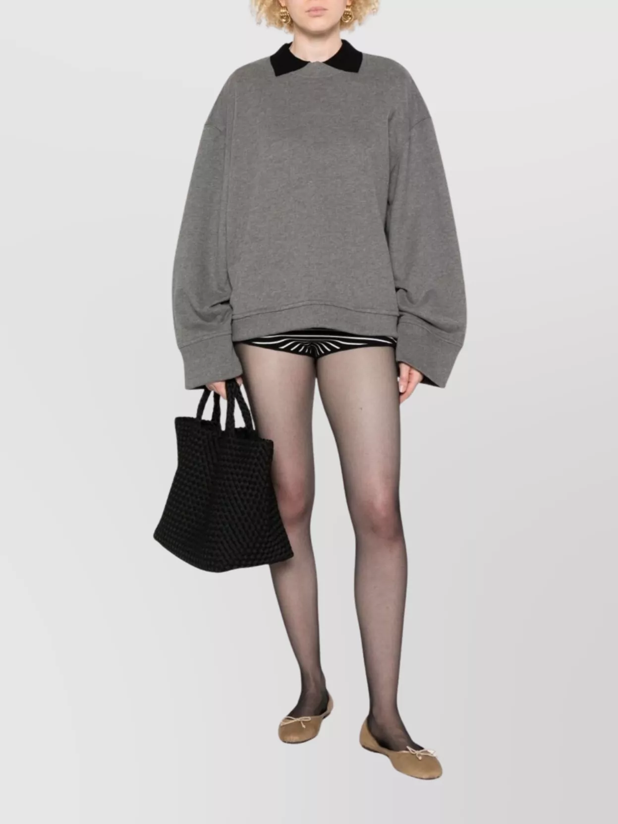 The Frankie Shop Sweatshirt Mit Rundhalsausschnitt