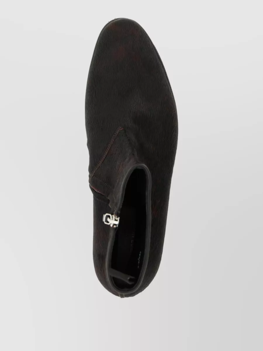 John Lobb Leather Ankle Boots