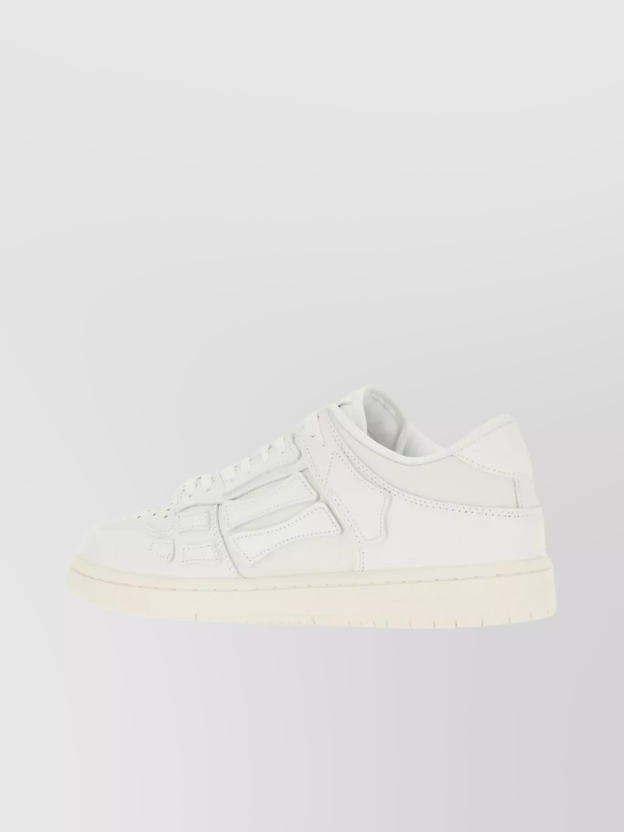 Amiri Leather High Top Sneakers With Rubber Sole