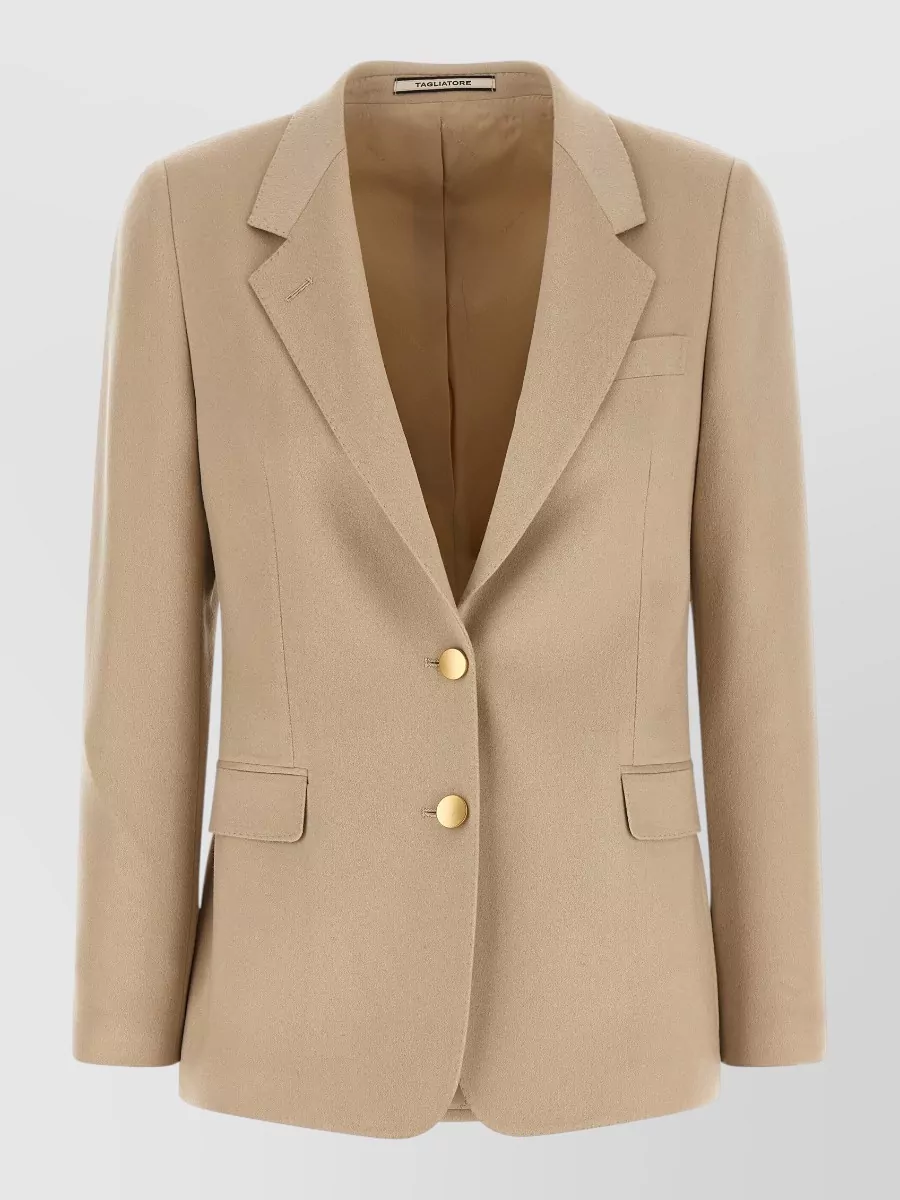 Tagliatore Cashmere single-breasted blazer