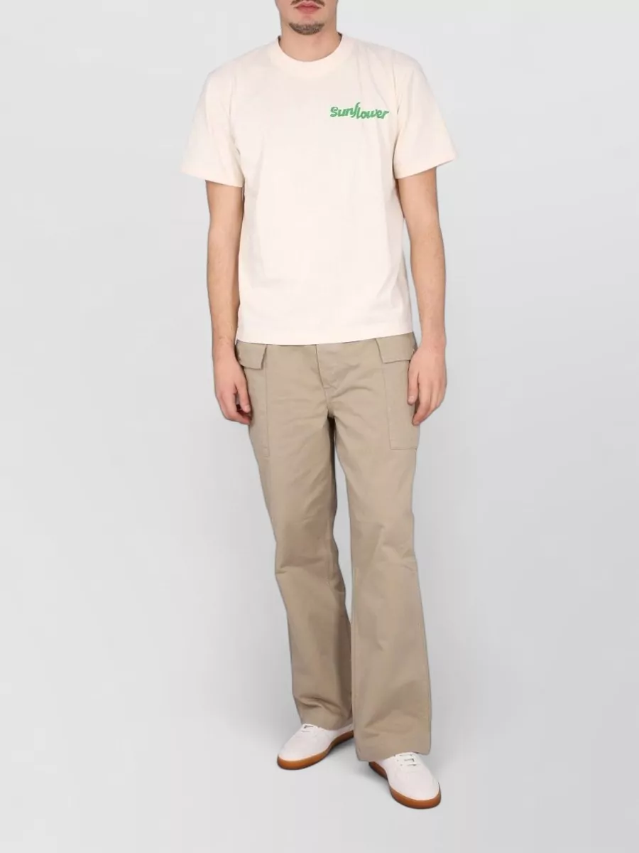 Sunflower cotton cargo bermuda shorts