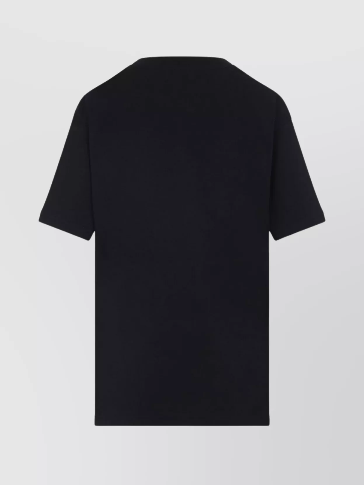 Moschino Black Cotton T-shirt With Playful Bear Graphic In Black