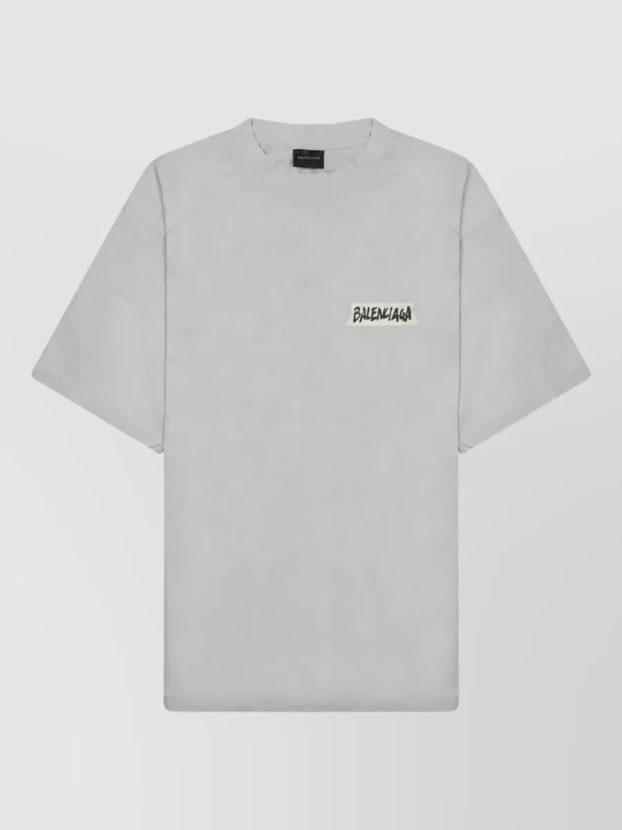 Balenciaga Medium Fit Logo T-Shirt