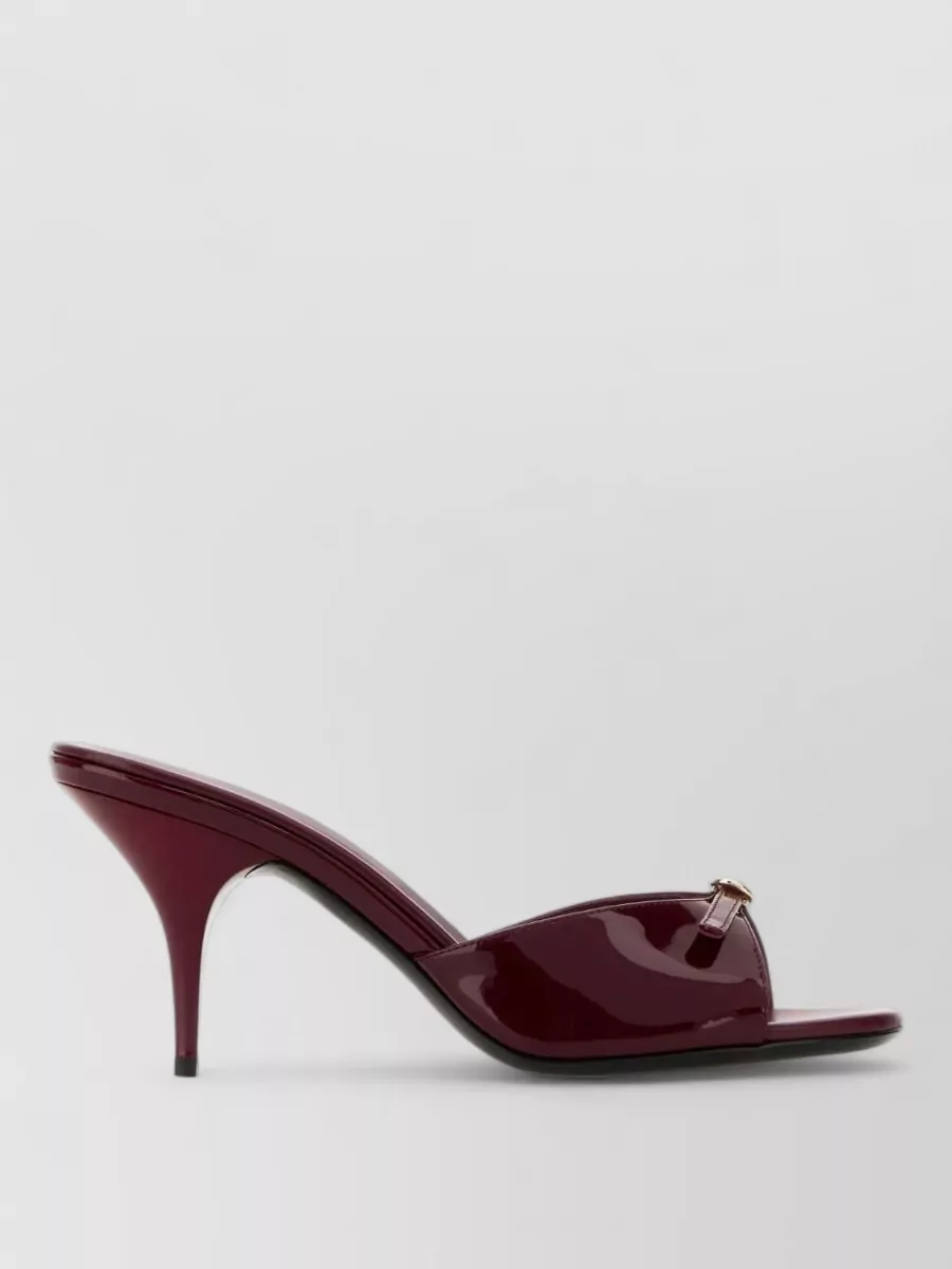 Miu Miu leather mules
