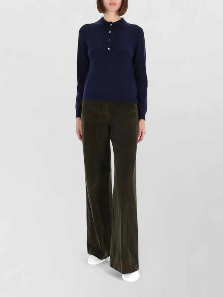 Aspesi cashmere regular-fit polo shirt