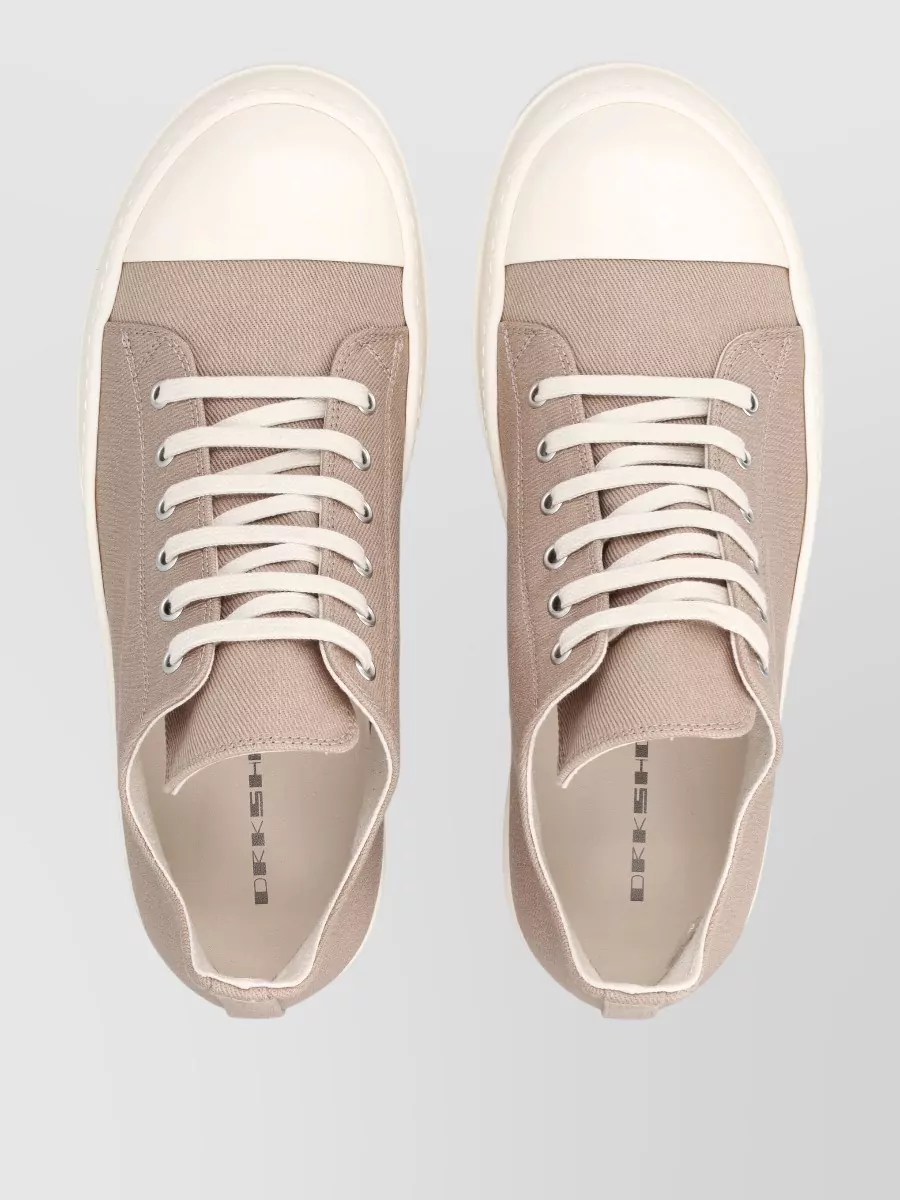 Rick Owens Drkshdw Denim Low-Top Sneakers