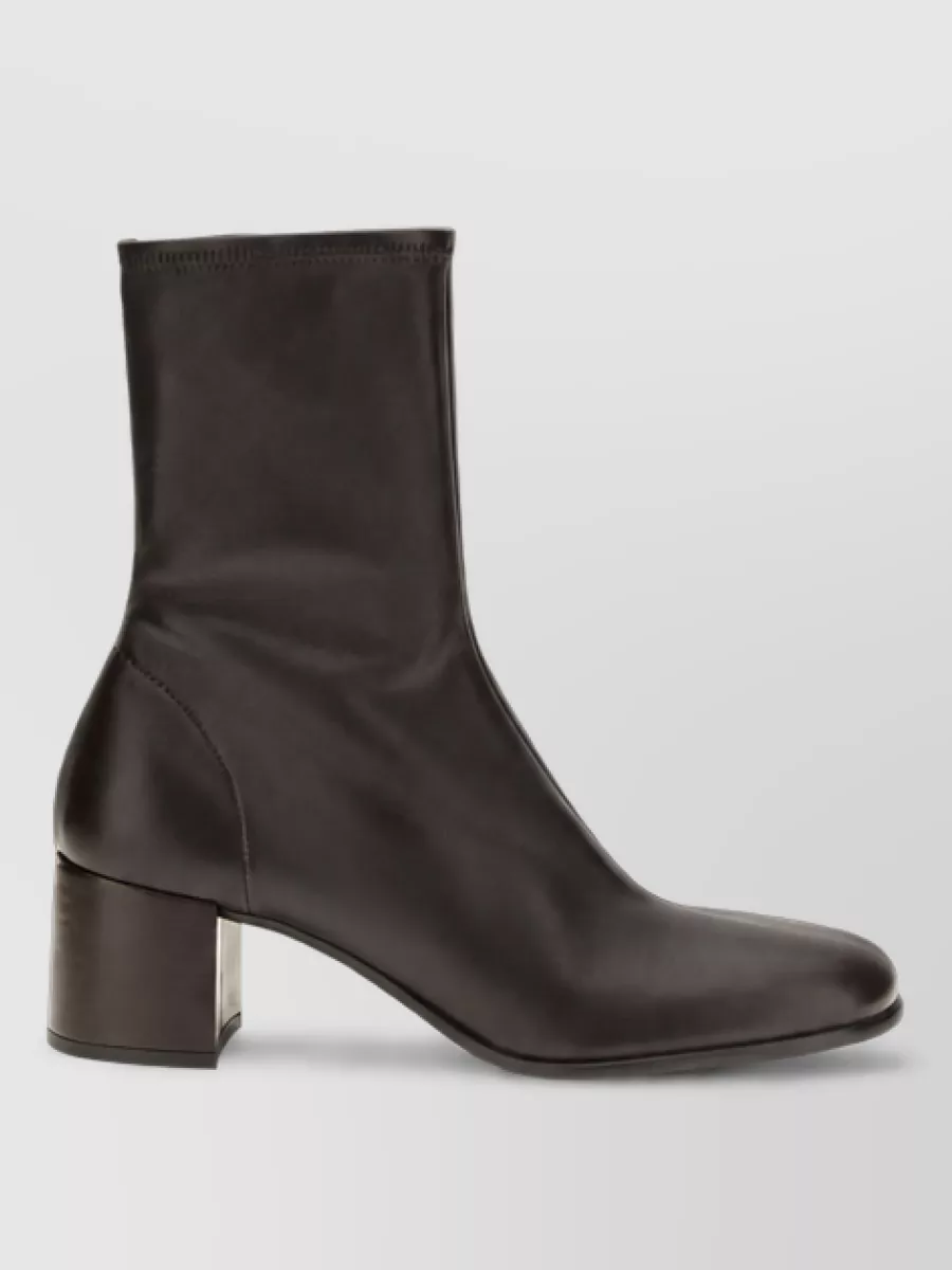 Prada Leather Ankle Boots