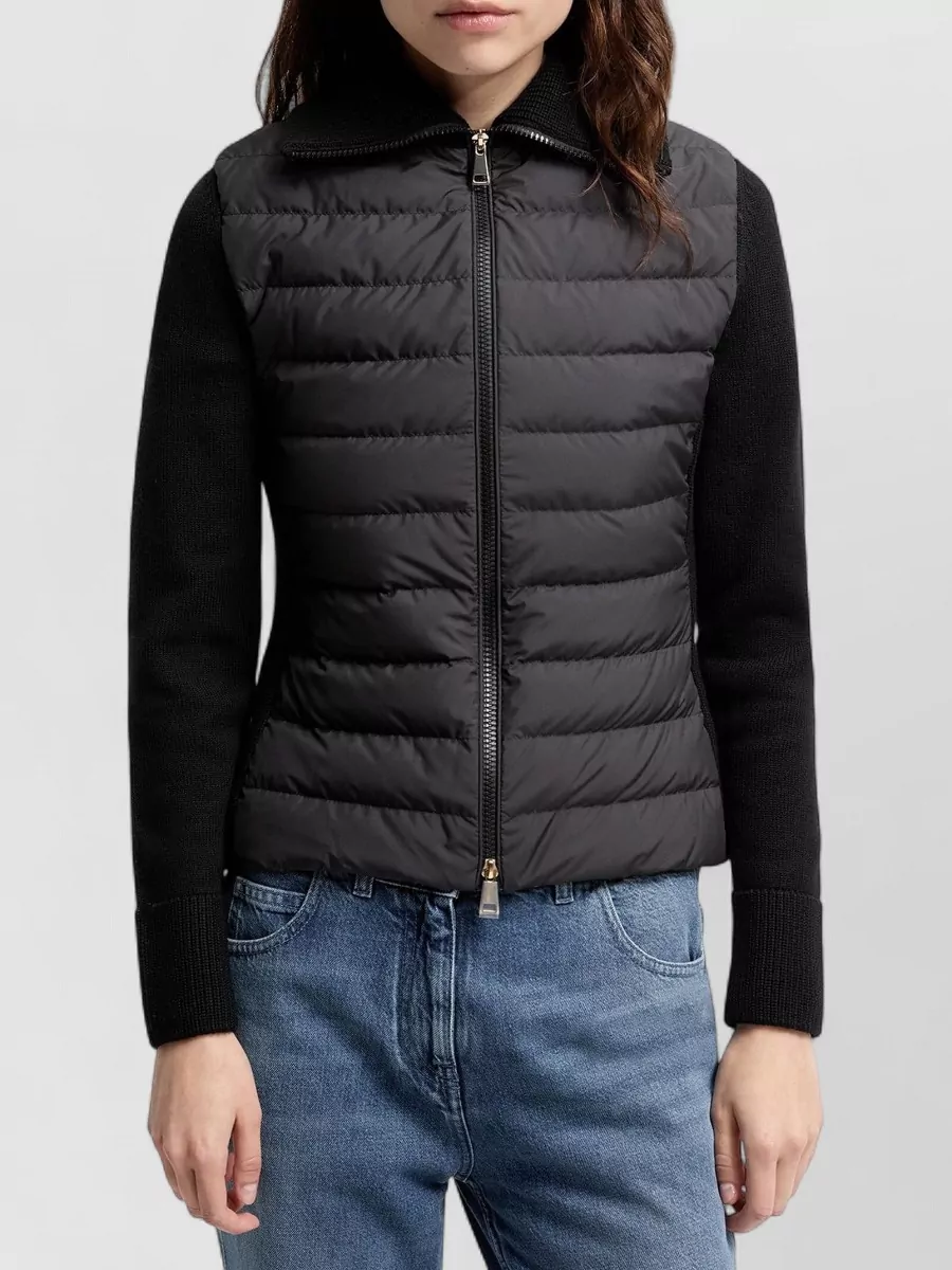 Moncler Down Puffer Cardigan