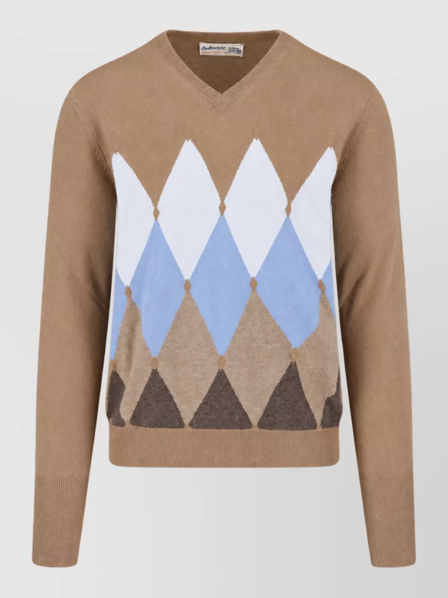 Ballantyne cashmere crewneck jumper
