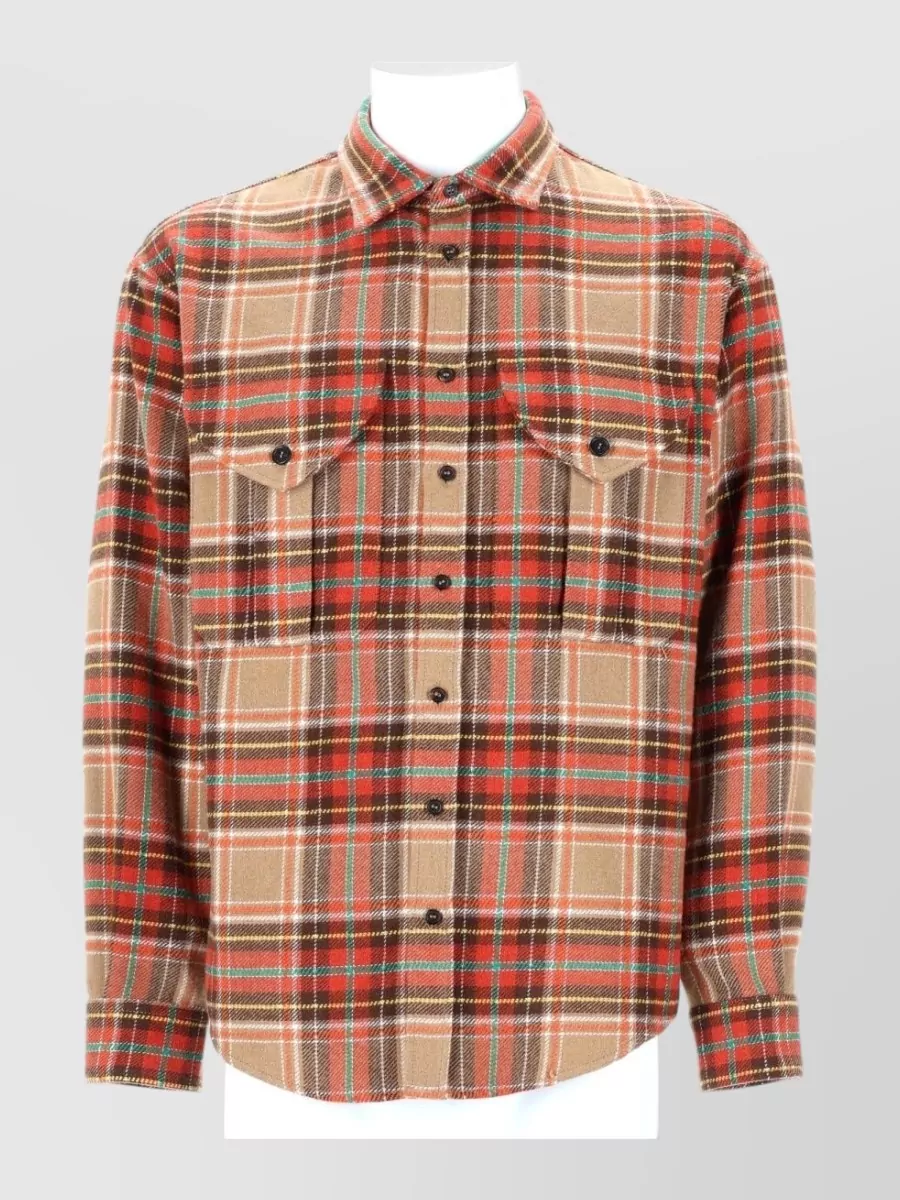Dsquared2 checked shirt jacket