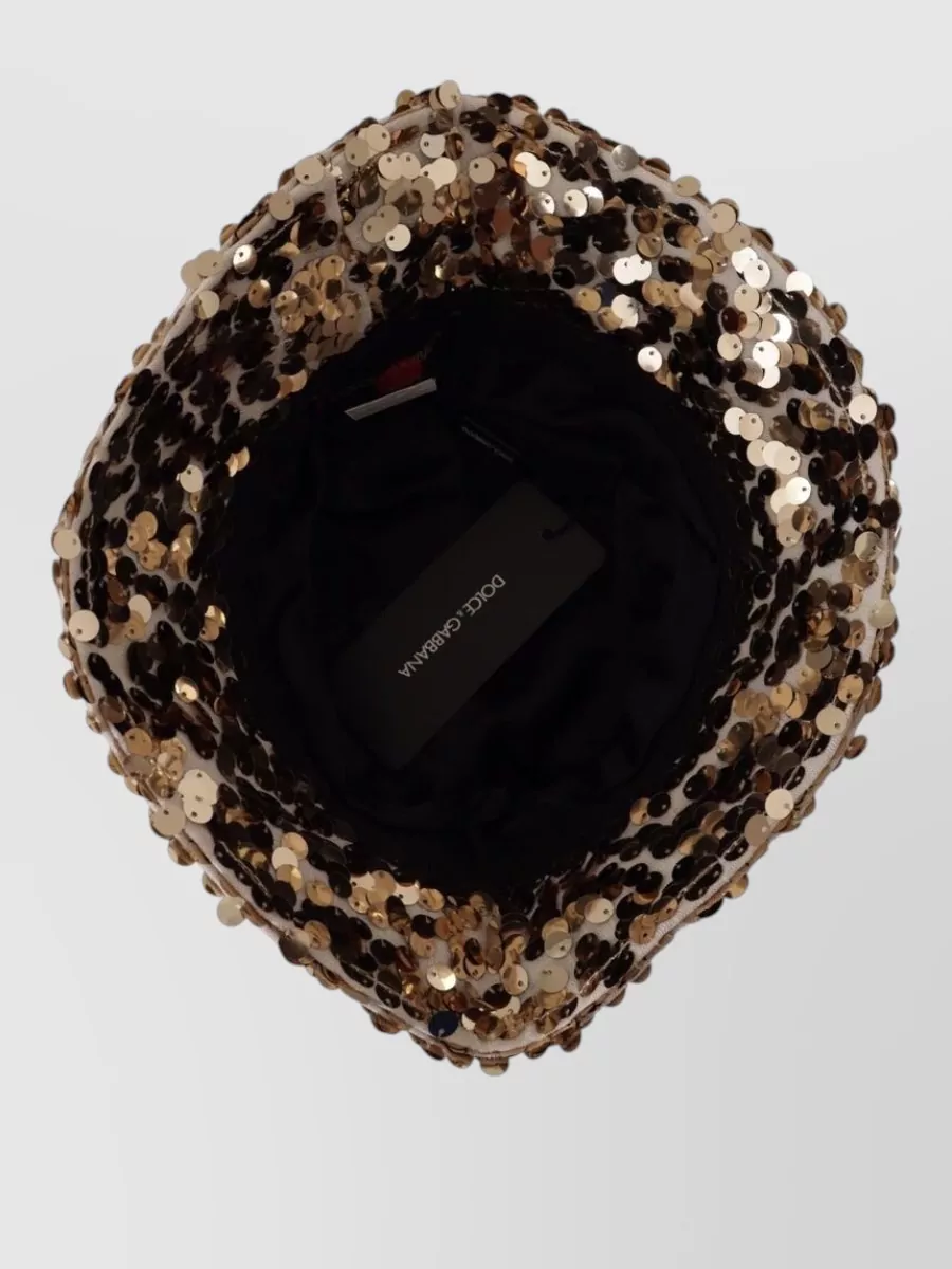 Dolce&Gabbana Sequin Embellished Bucket Hat