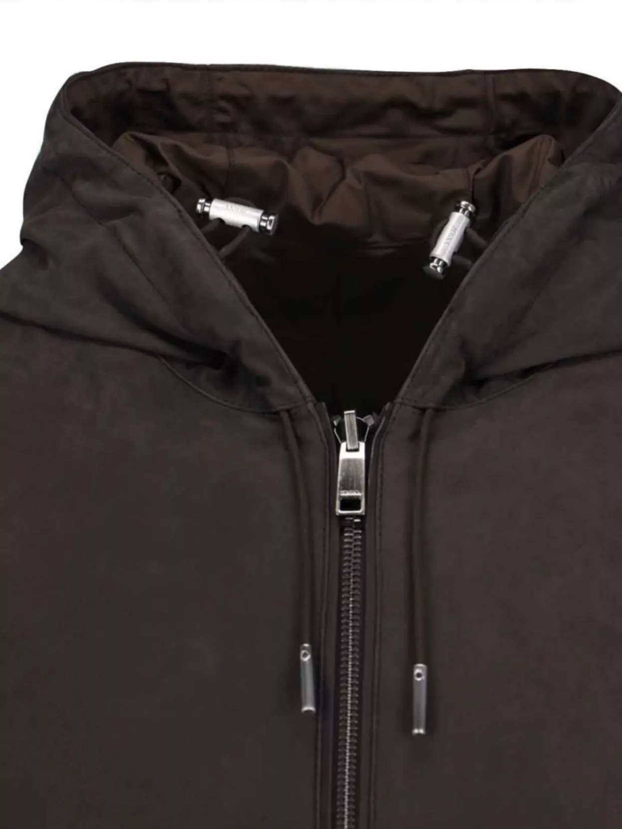 ZEGNA HOODED SWEATSHIRT WITH DRAWSTRING AND POCKETS