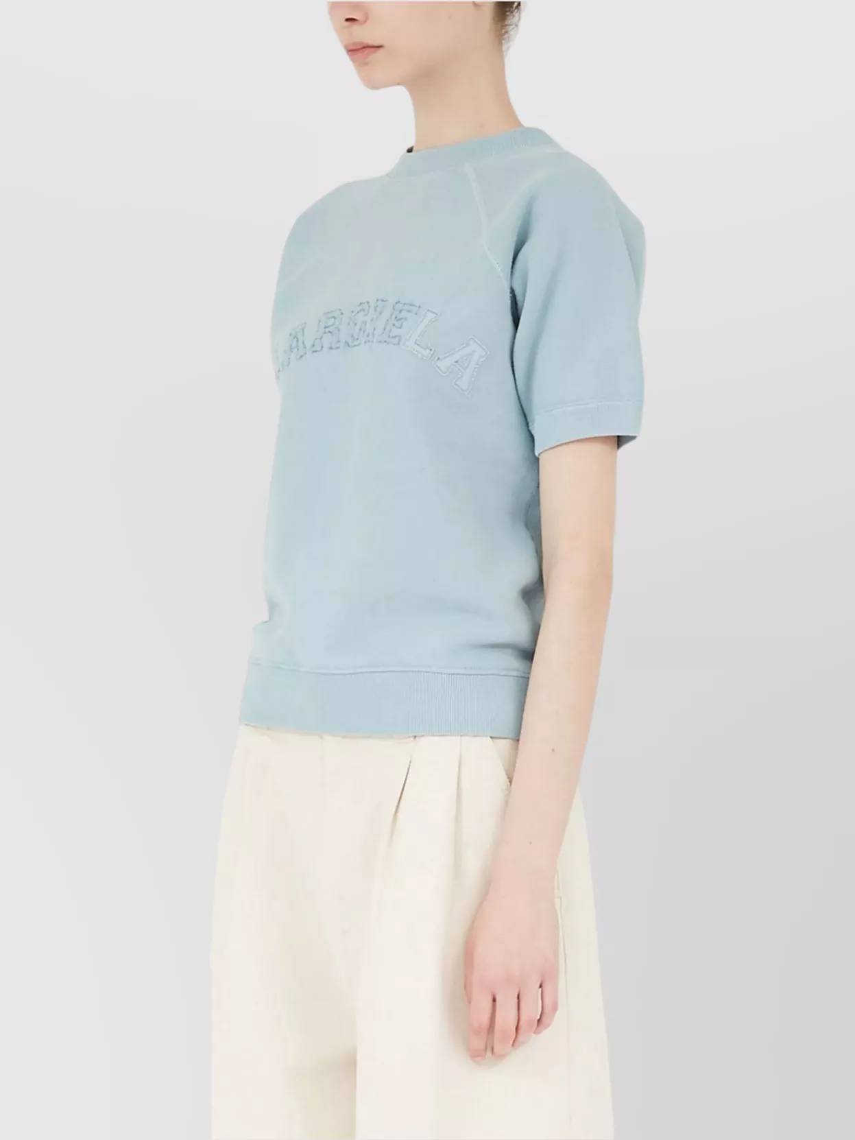 Maison Margiela Crewneck Short Sleeve Sweatshirt
