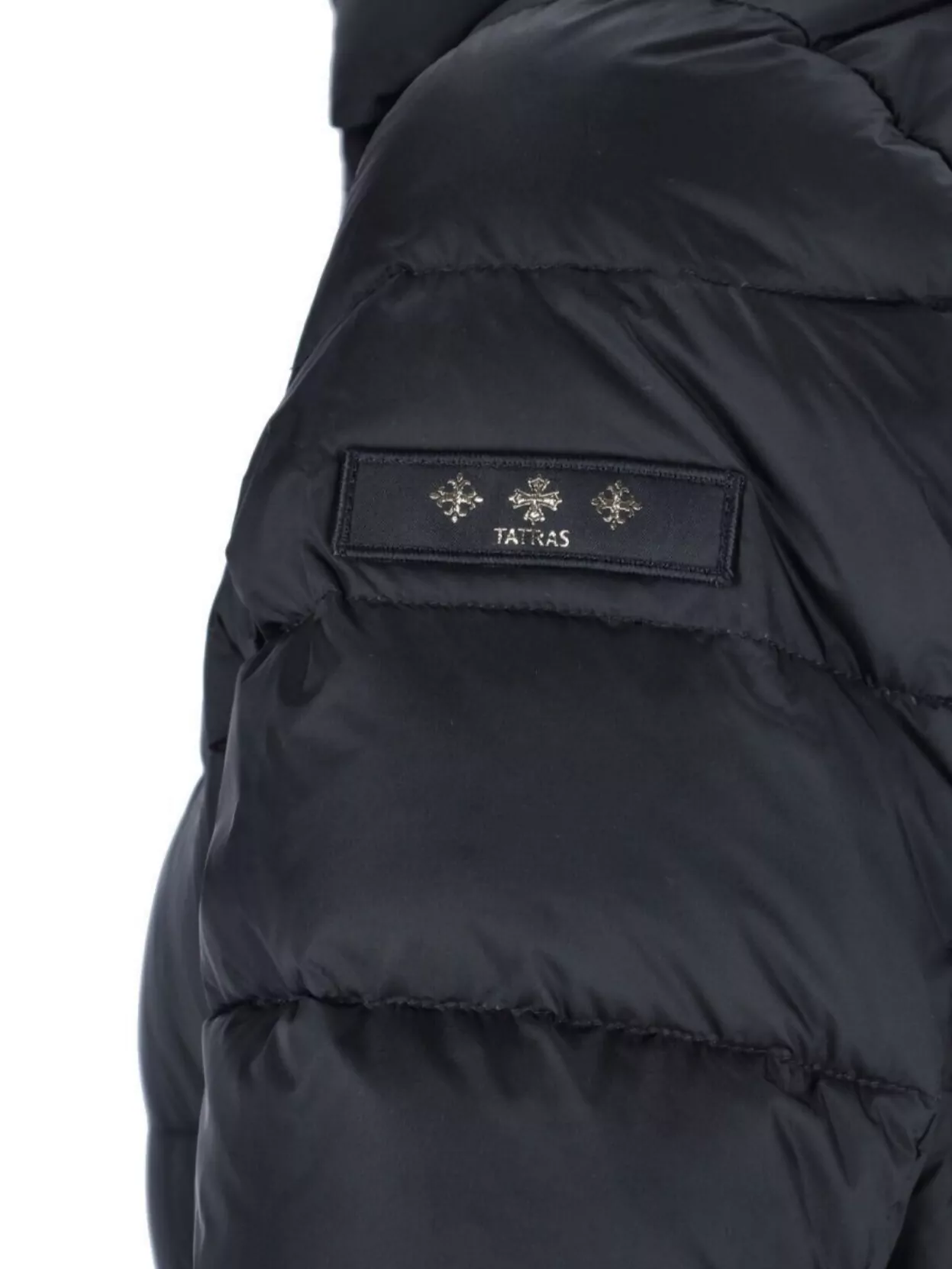 Tatras Quilted Long Jacket High Collar