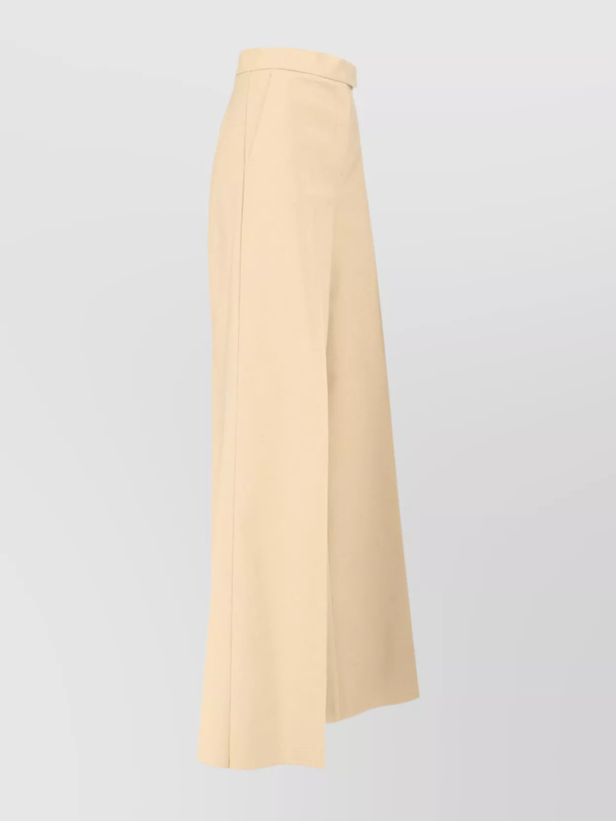 Max Mara Straight Leg Trousers High Waist