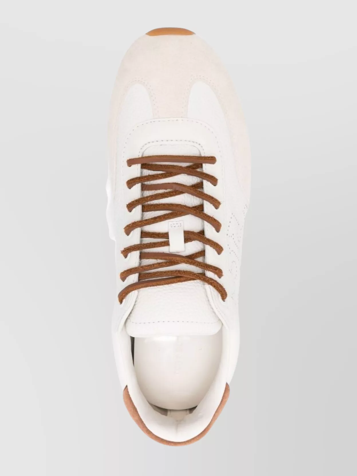 Tory Burch Lace-Up Footwear Featuring Contrasting Heel