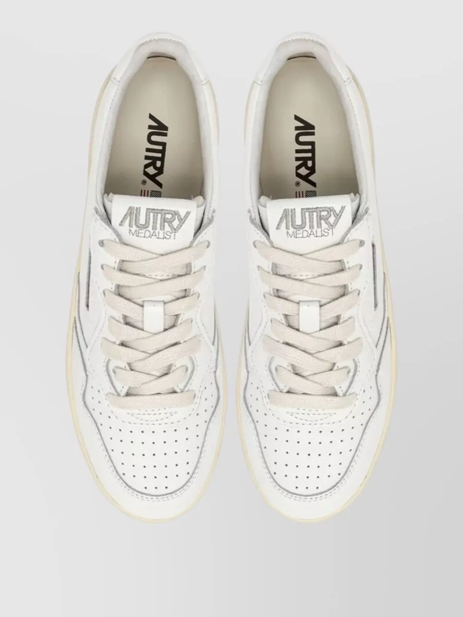 Autry Medalist Sneakers Raised Sole Platform Rubber