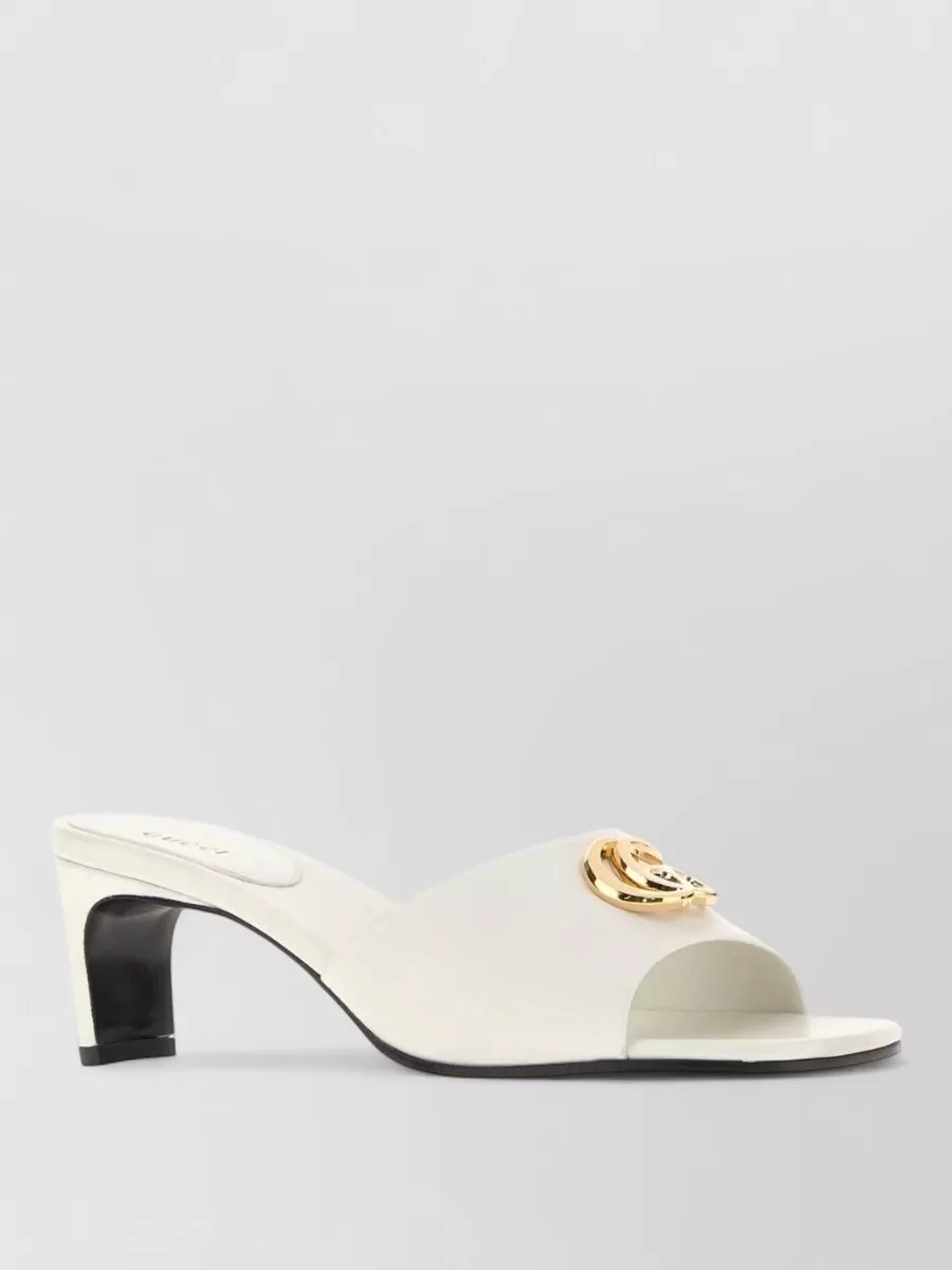 Gucci leather mules