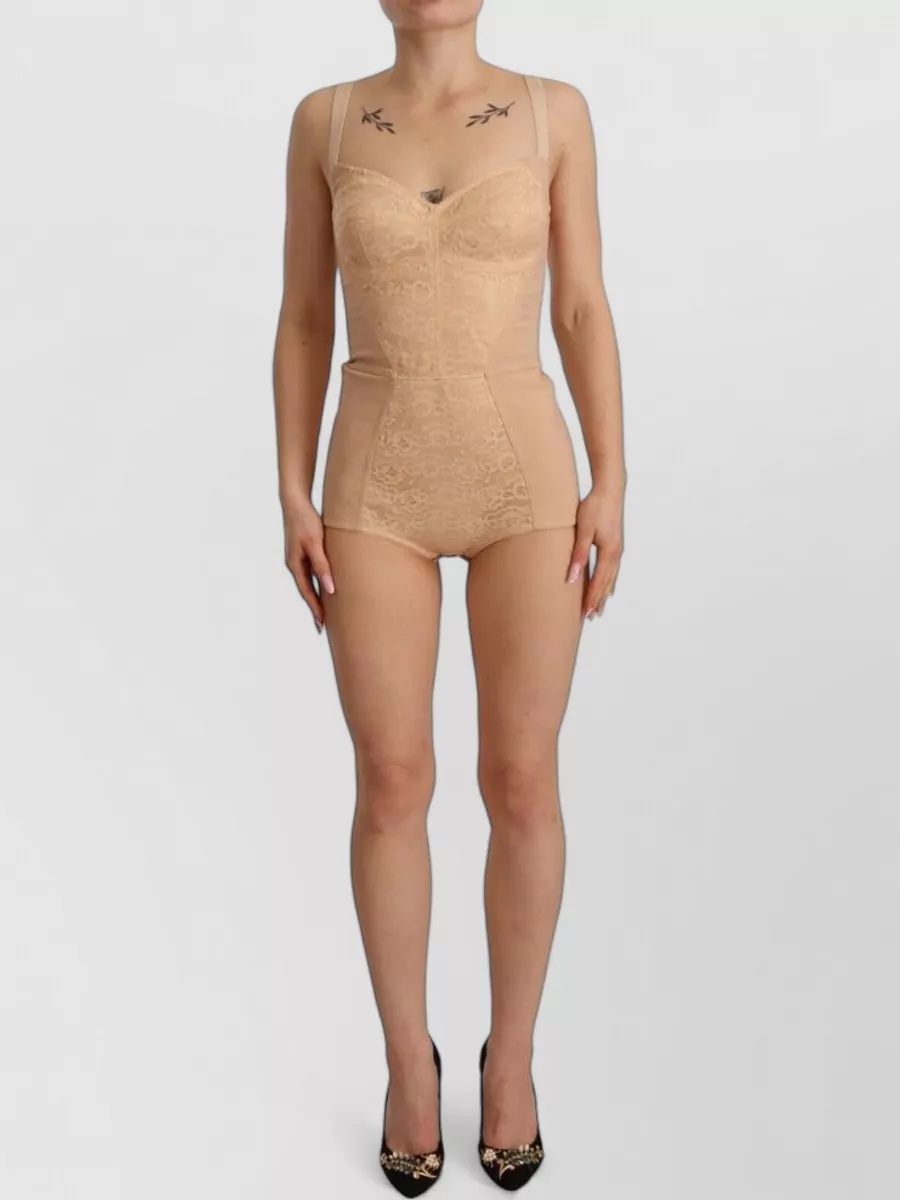 Dolce&Gabbana floral lace bodysuit