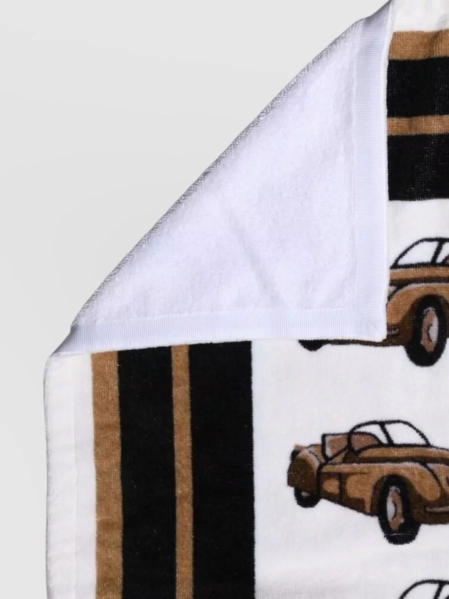 Dolce&Gabbana Cotton Graphic Print Beach Towel