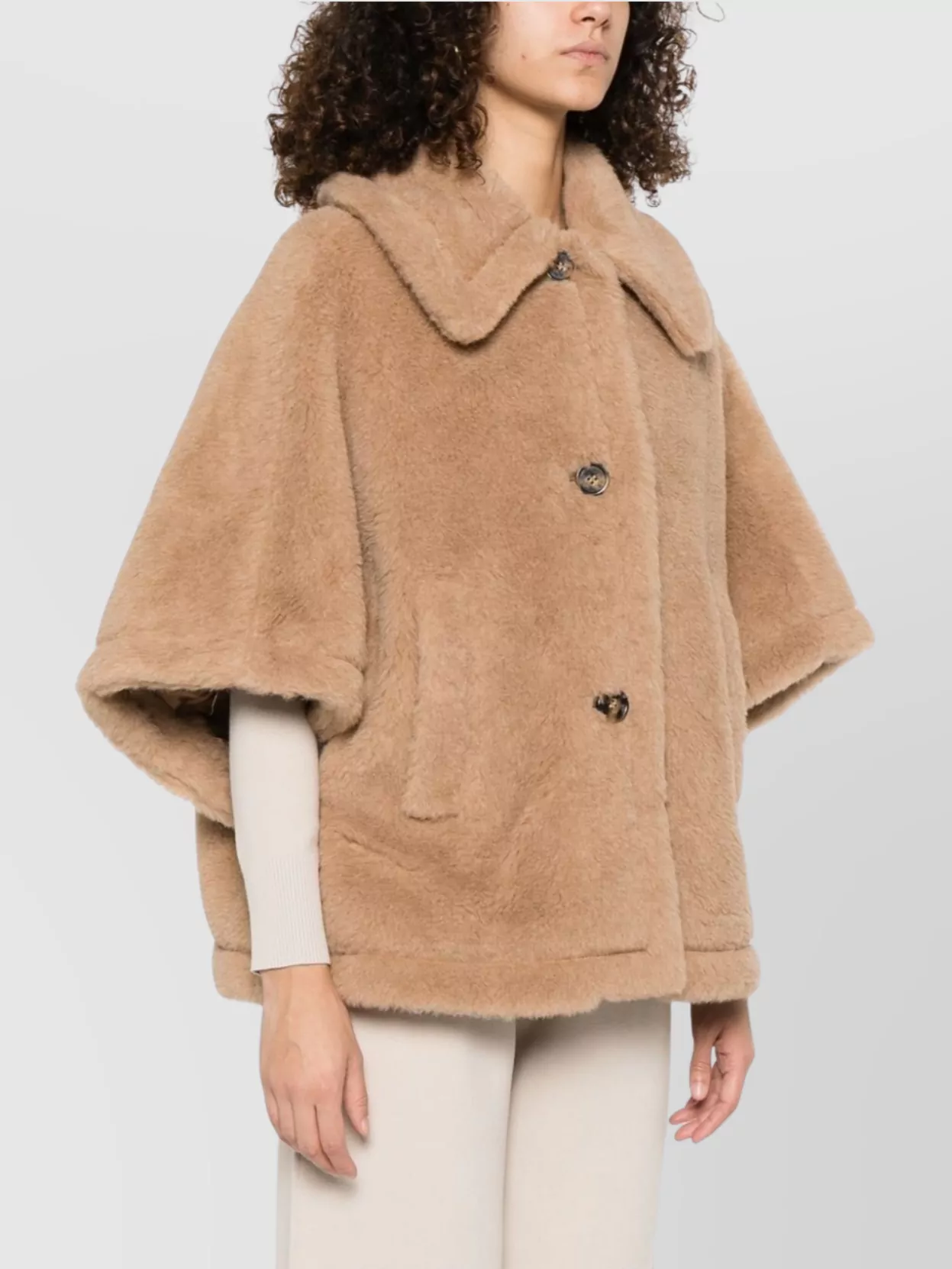 Max Mara Women Tenebre4 Teddy Cape