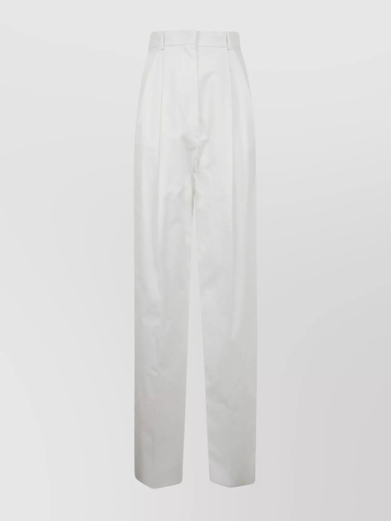 Sportmax Cotton Trousers Pleated Design