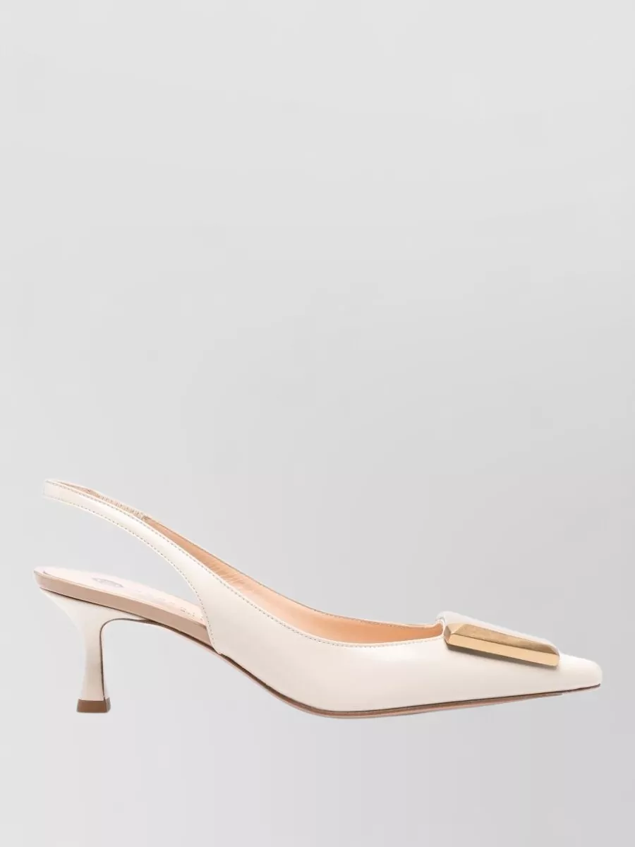 Roberto Festa Leather Slingback Pumps