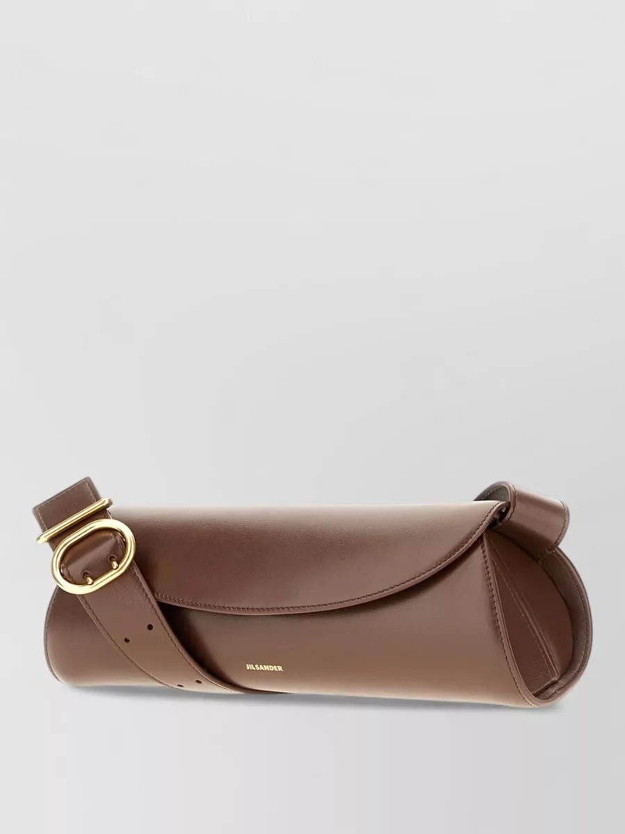 Jil Sander Cannolo Small Leather Belt Bag