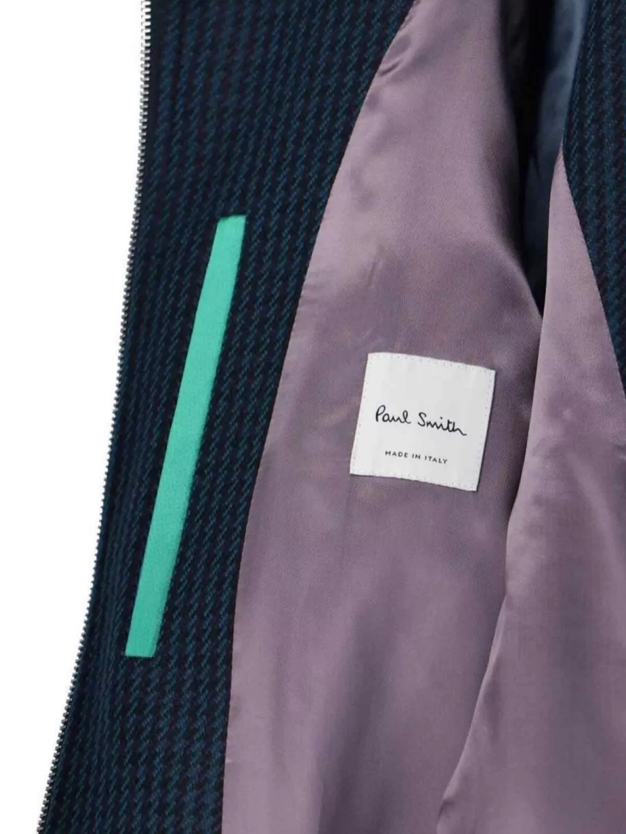 Paul Smith Modern High Collar Jacket With Snap Detail