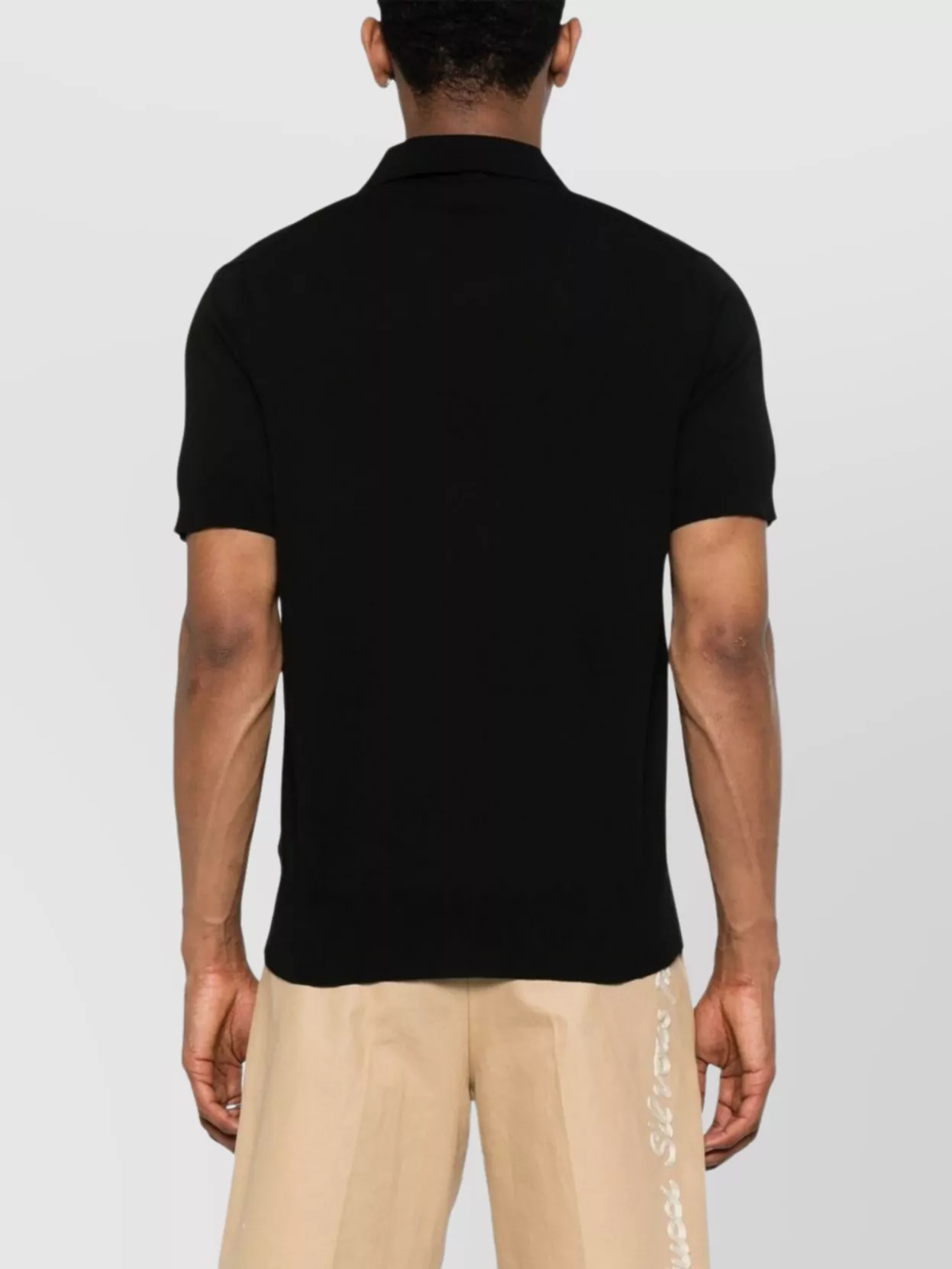 Vivienne Westwood Short Sleeve Ribbed Hem Polo
