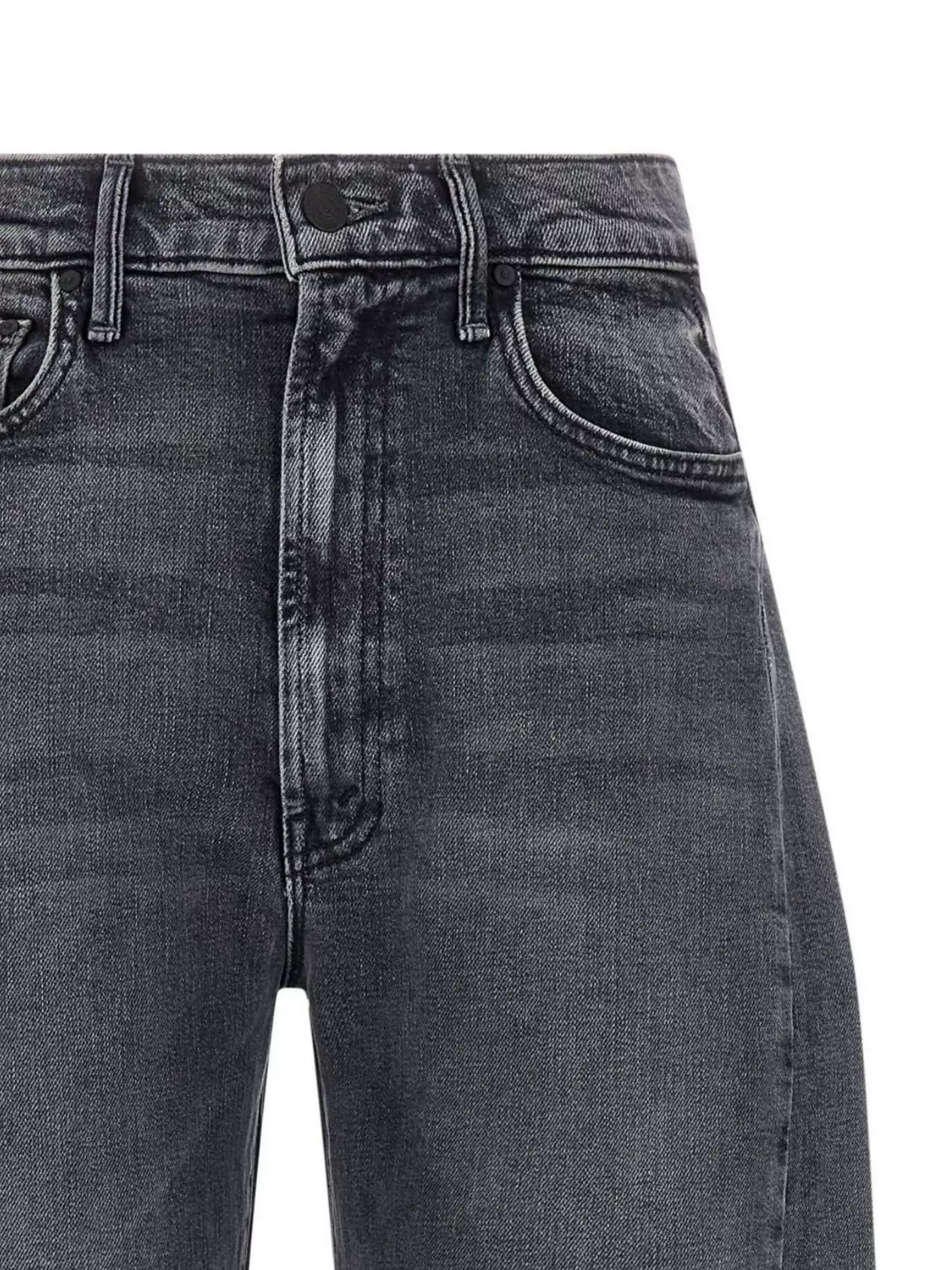 Mother Half Pipe Flood Denim Trousers