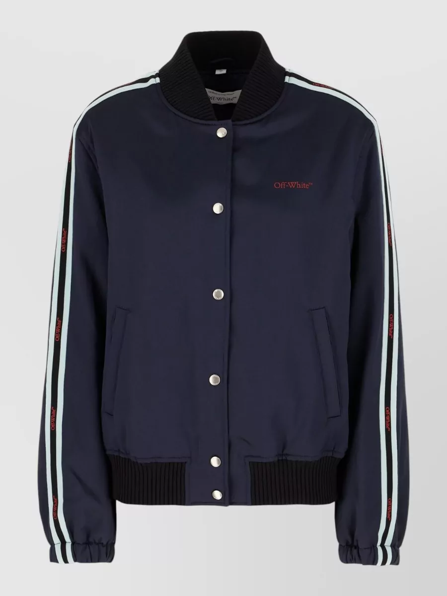 Off-White padded bomber jacket