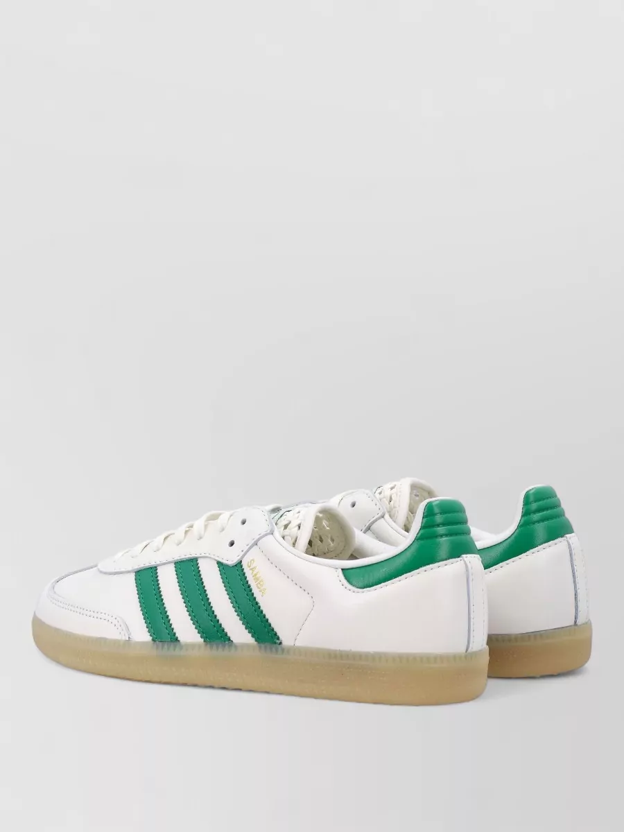 Adidas Originals leather lace-up sneakers