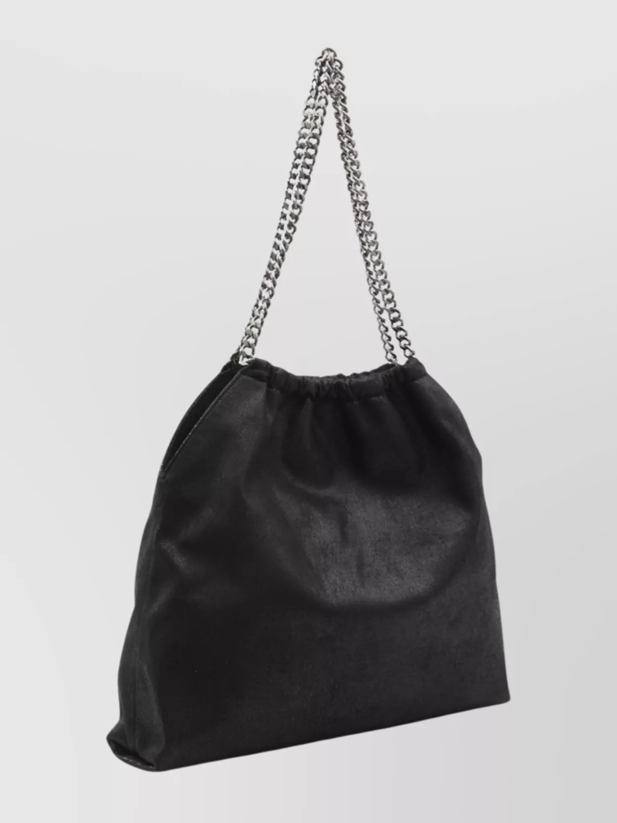 Stella Mccartney Drawstring Tote Bag Chain Strap
