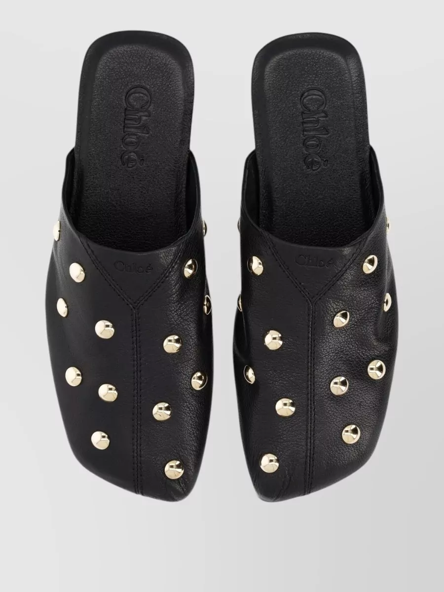 Chloé Leather Mules