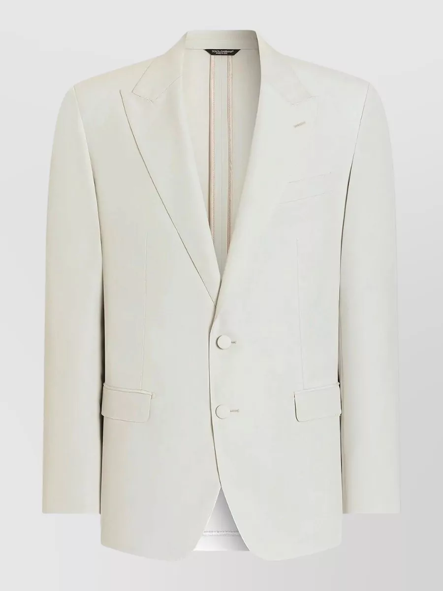 Dolce&Gabbana virgin wool single-breasted blazer