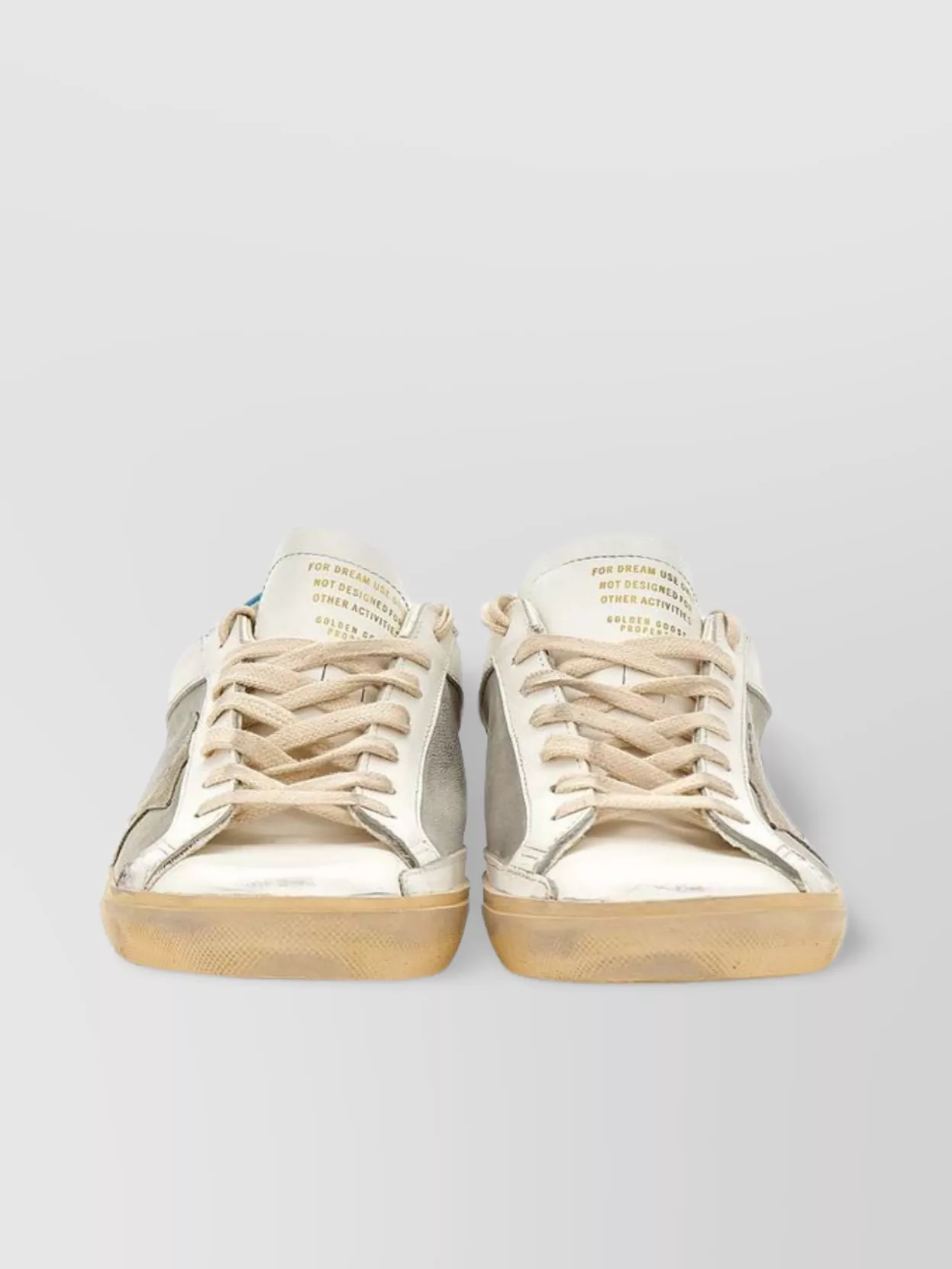Shop Golden Goose Double Quarter Leather And Suede Sneakers