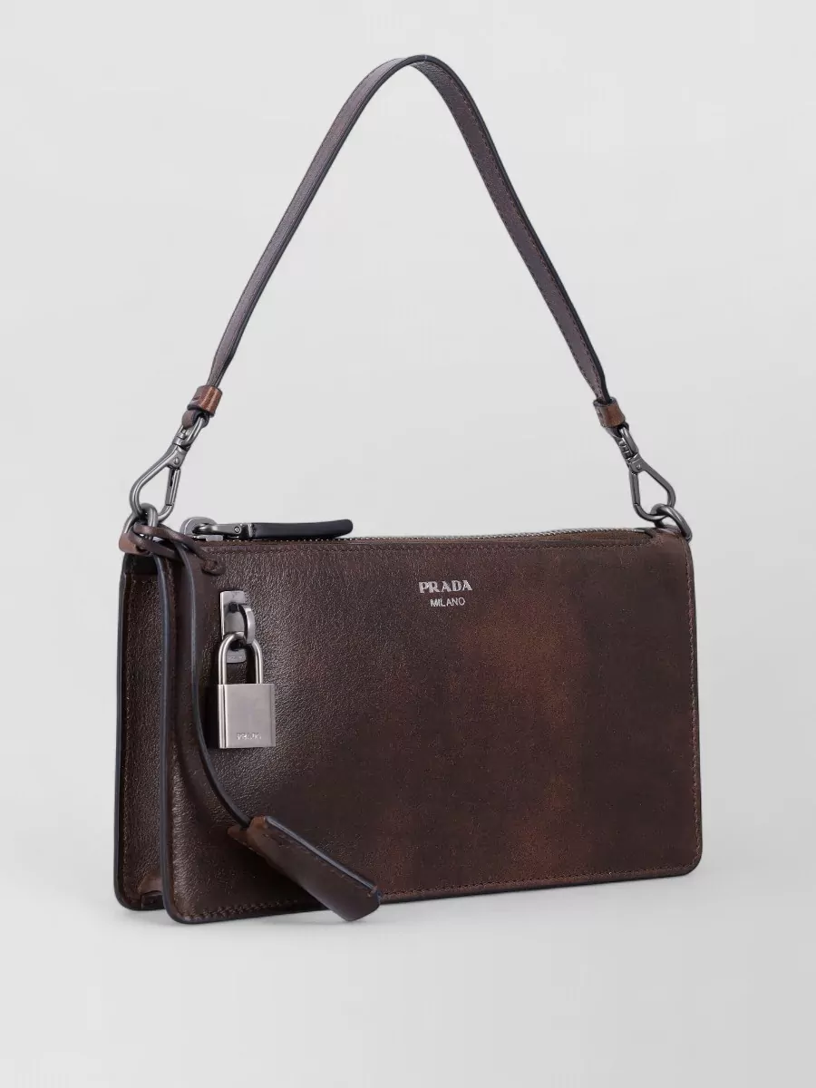 Prada Leather Clutch Bag