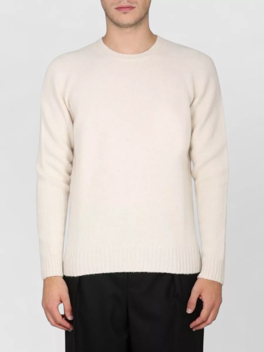 Drumohr Wool Sweater Long Sleeves Round Neck