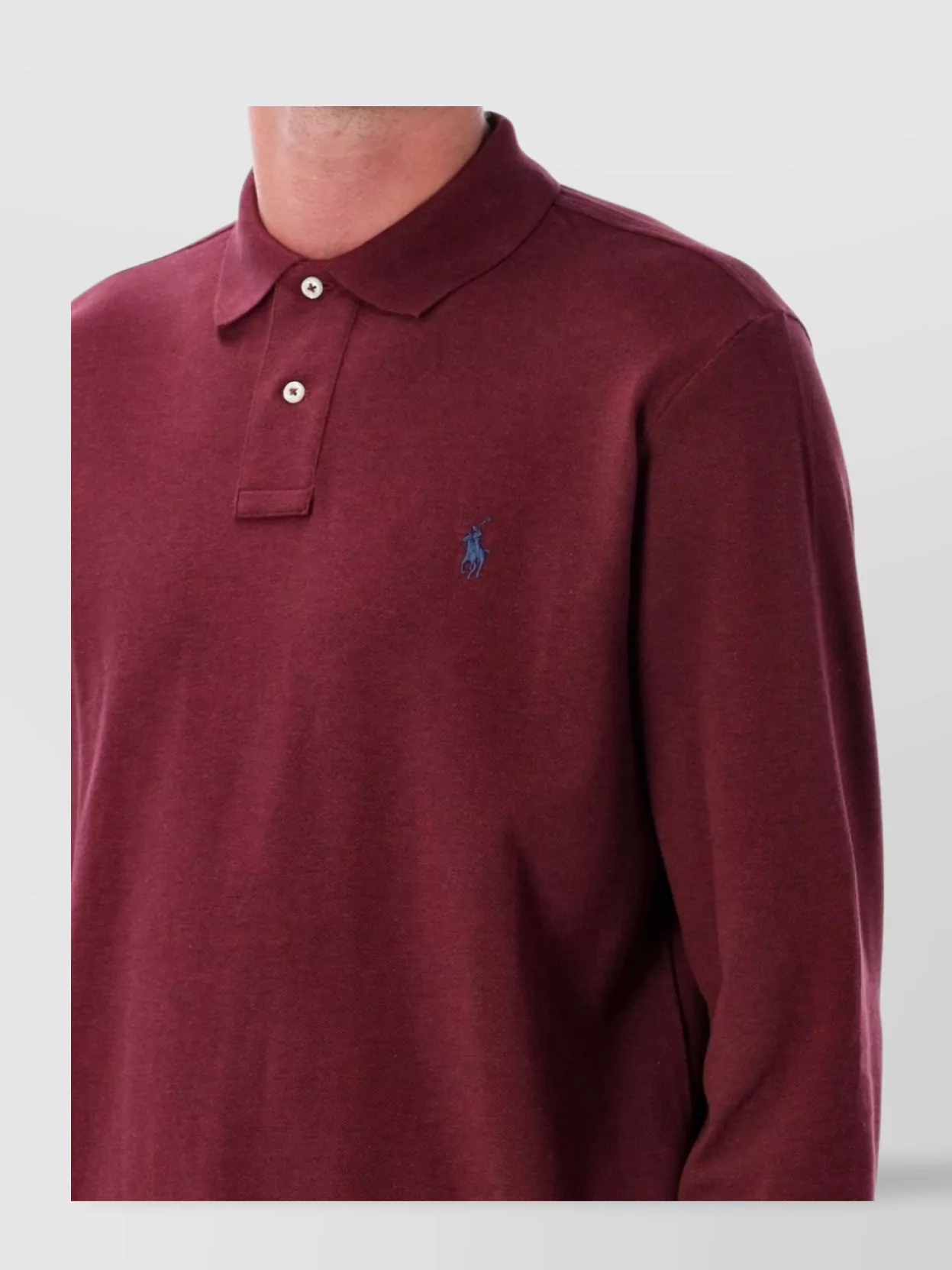 Polo Ralph Lauren Custom Fit Long-Sleeved Polo Shirt