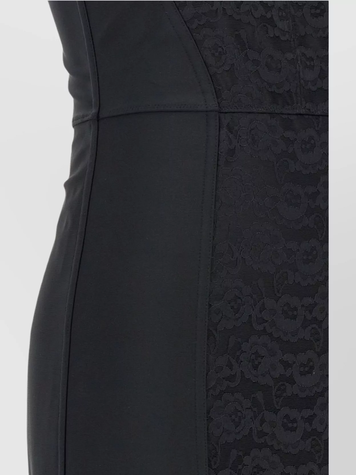 Dolce&Gabbana Lace Detailed Corsetry Midi Dress