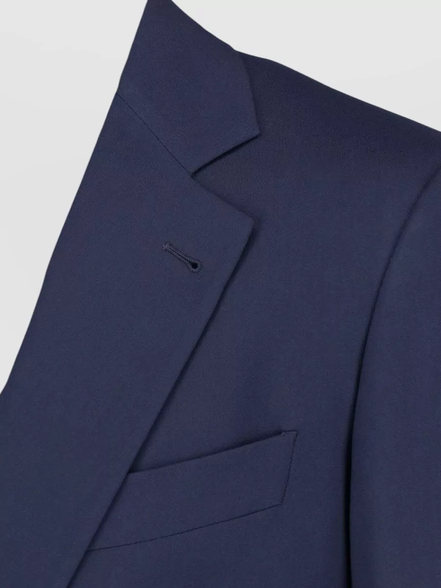 Vivienne Westwood Virgin Wool Slim Fit Single Breasted Blazer