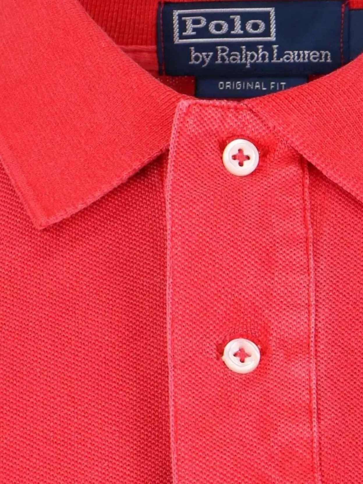 Polo Ralph Lauren Ribbed Collar Short Sleeves