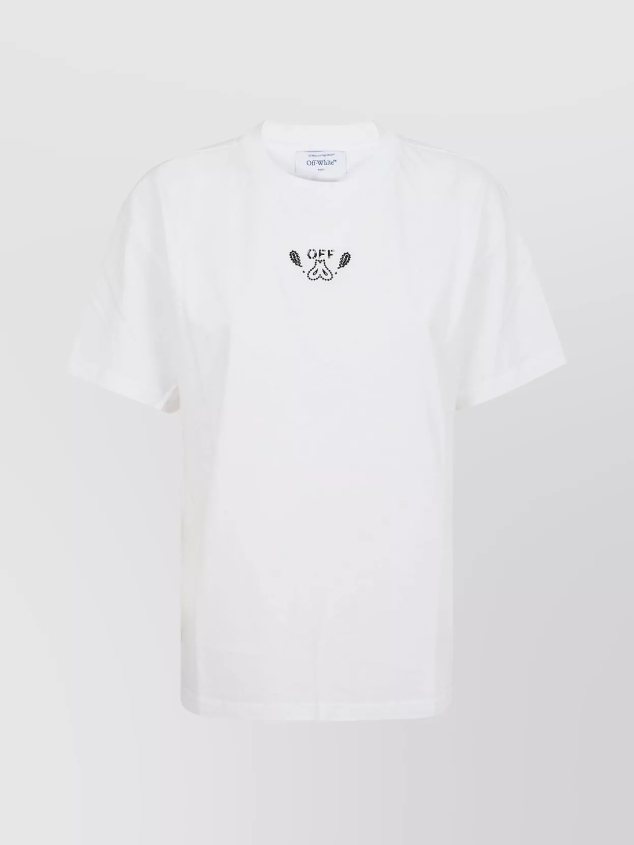 Shop Off-white Arrow Bandana Graphic T-shirt
