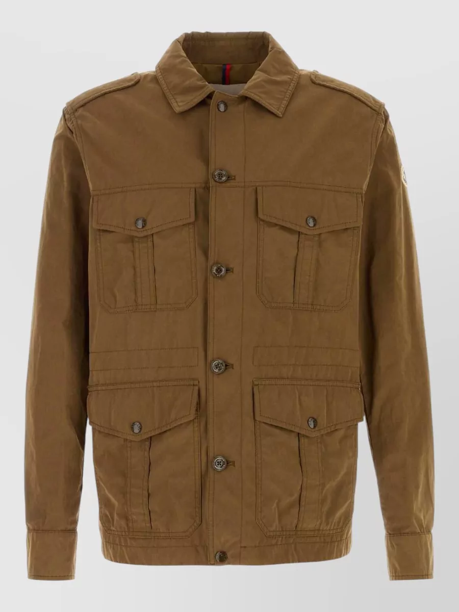 Moncler Cotton blend military jacket