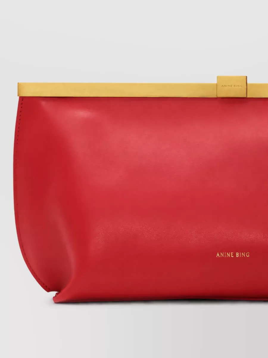 Anine Bing Leather Clutch Bag