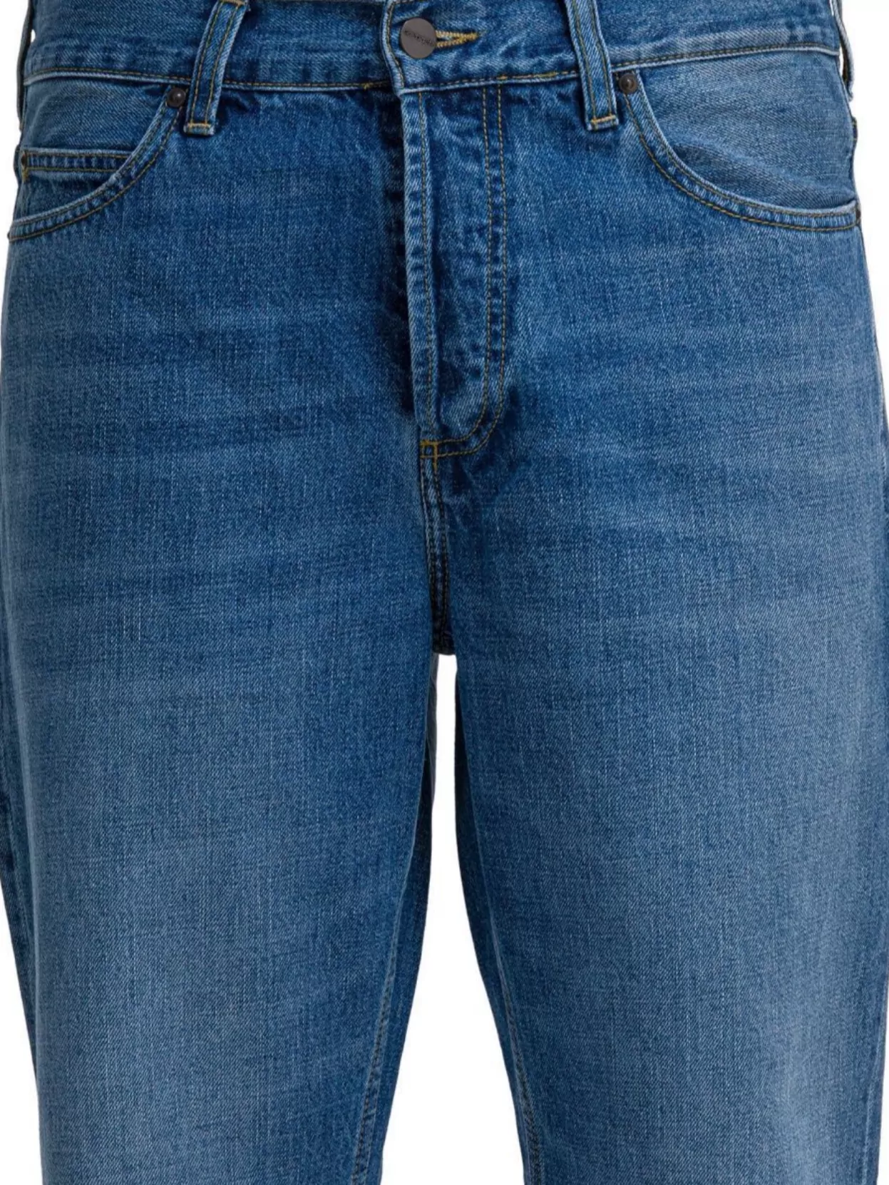 Carhartt Wip Mid-Wash Five-Pocket Denim Trousers