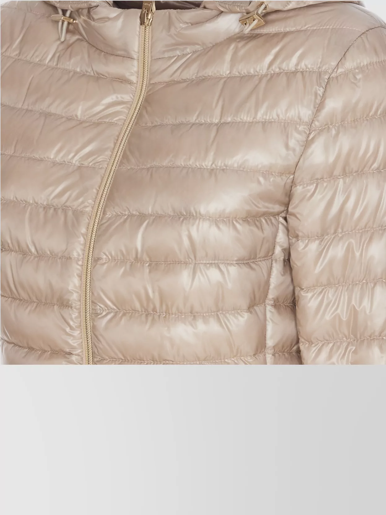 Herno Light Down Jacket With Hood And Zip Pockets