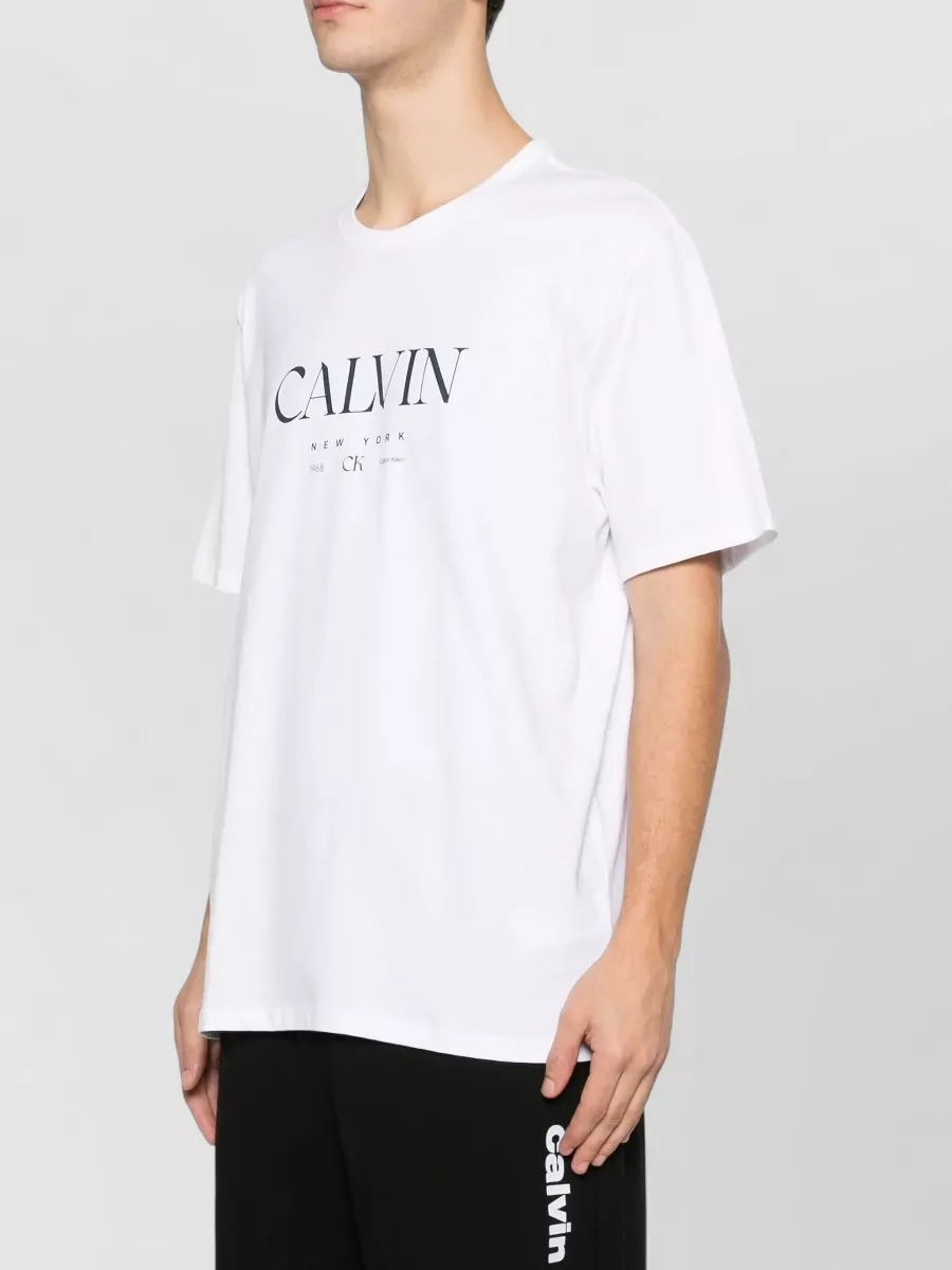 Calvin Klein Calvin Logo Graphic Crew Neck T-Shirt