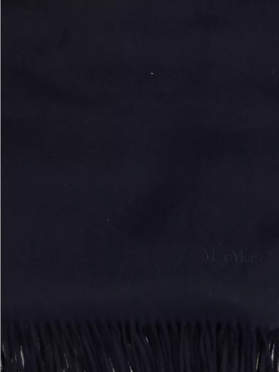 Max Mara Cashmere Fringed Scarf